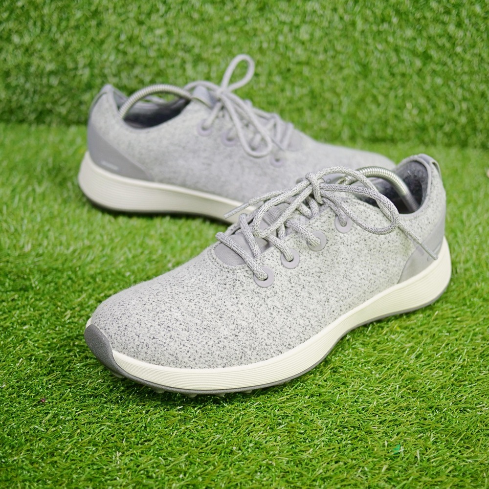 Allbirds Wool Runner Mizzle Grey Waterproof Sneakers - Men Size 11